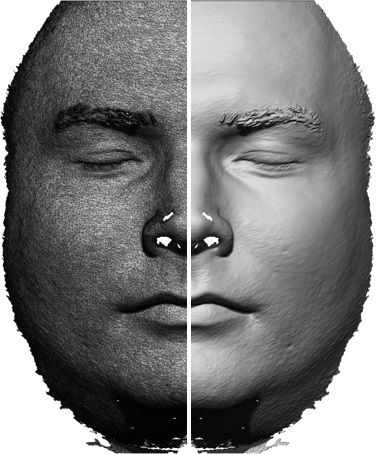 Skan twarzy 3D w programie Zbrush