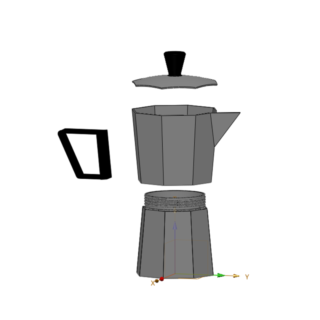 Modelowanie kawiarki w ZW3D